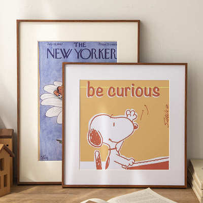 简约铝合金相框挂墙a3画框正方形海报任意尺寸a4拼图框a2装裱框架