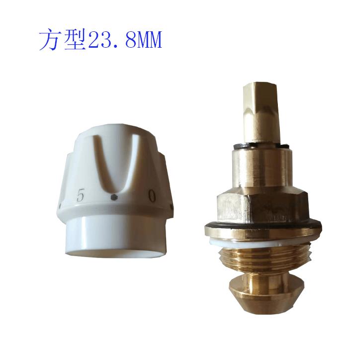 角阀4分6分全铜直式角式温控阀调节阀暖气片阀门散热器温控阀阀芯