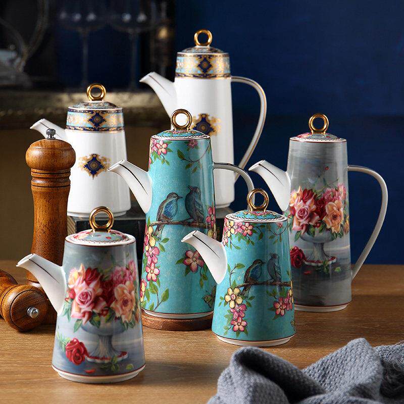 欧式家用厨房陶瓷防漏油壶醋瓶调味罐酱油瓶醋壶油瓶套装