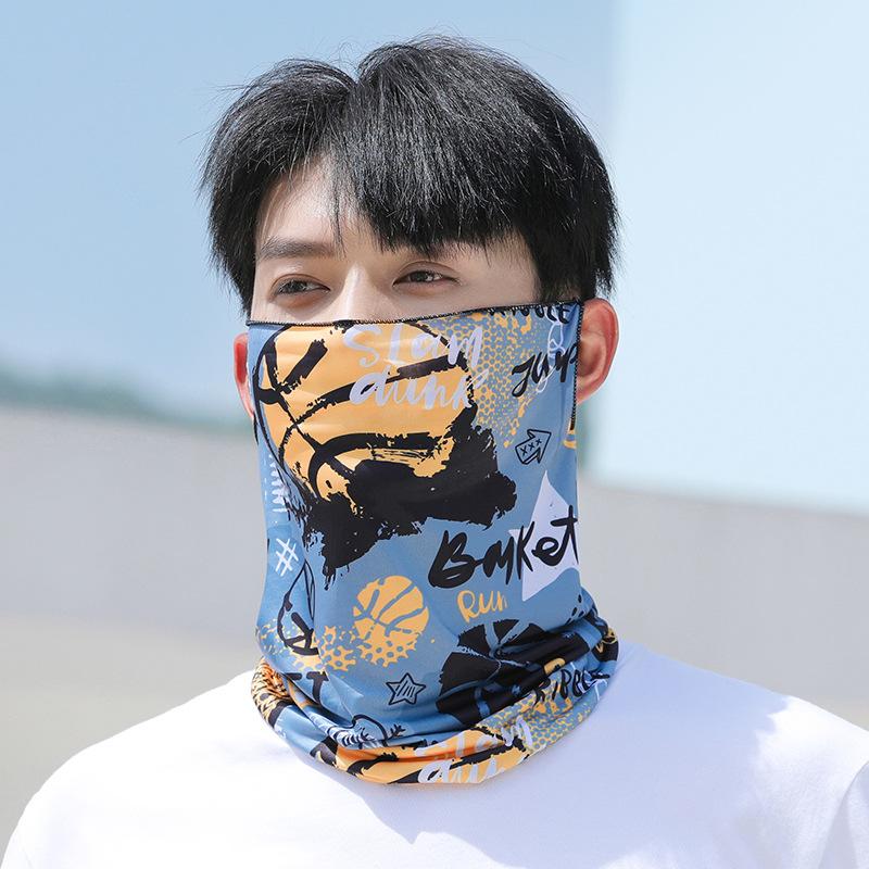 紫外线男女防晒遮阳透气面罩面罩