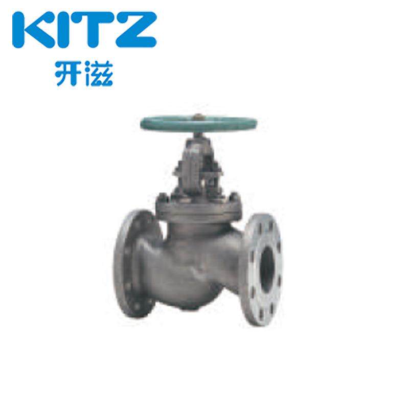 日本KITZ北泽开滋304不锈钢法兰截止阀10UPA