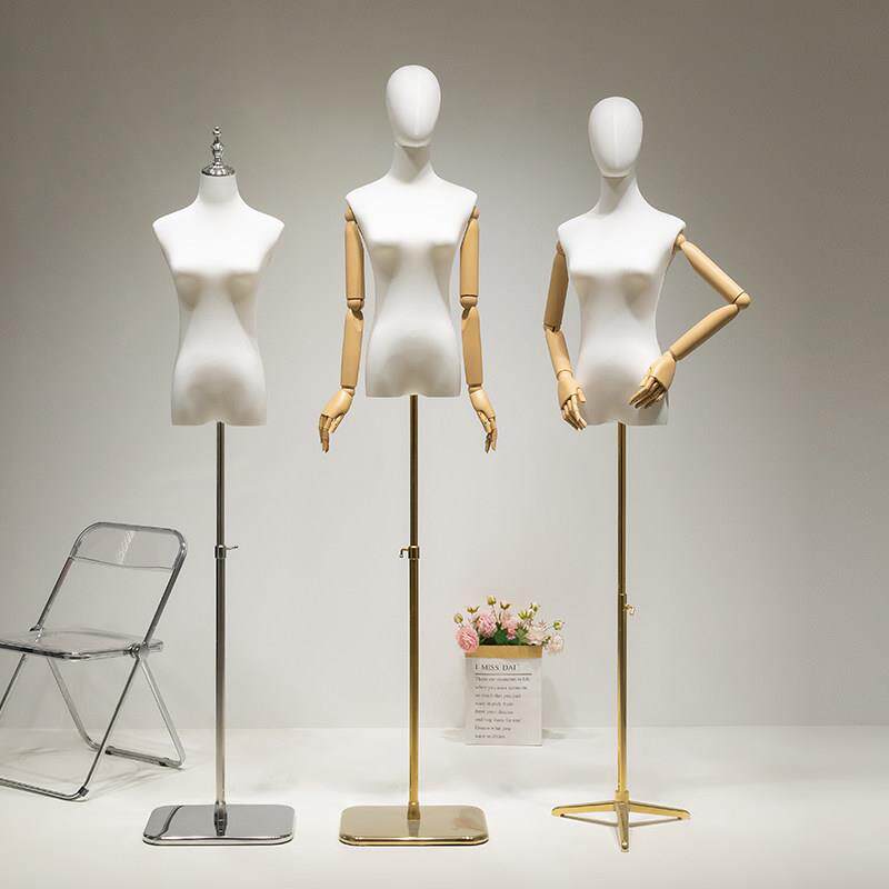 模特展示架女装专用半身韩版衣服婚纱旗袍服装店橱窗道具人体全身