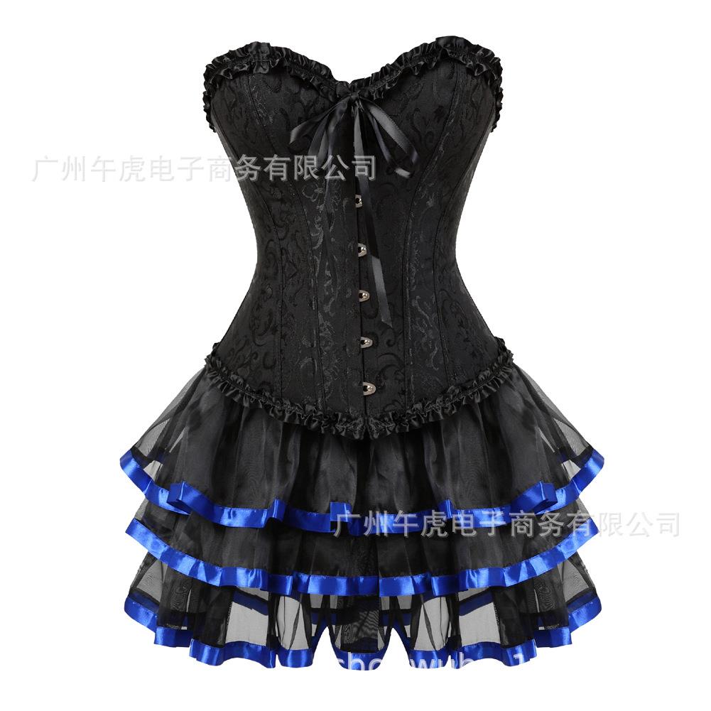 corset skirts tutu for women party bustier overbust dress