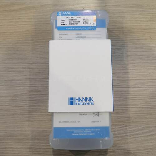 HANNA HI98303 低量程微电脑电导率EC测定仪 笔式纯水电导率仪