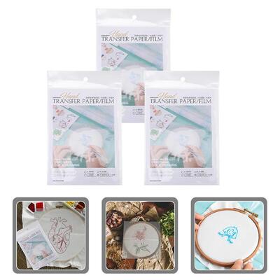 Water Soluble Embroidery Adhesive Paper of Hand Sewing Stabi