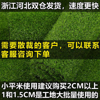 仿真草坪假草围挡塑料绿植垫绿色人造人工草皮幼儿园户外装饰地毯