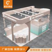 万达商场多经点位珠宝玻璃展示柜银饰店首饰耳环陈列架吊眉中岛台