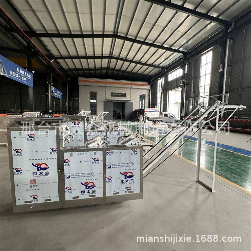 商用自动输送压面机一次成型爬杆挂面机省人工多功能面条机图片