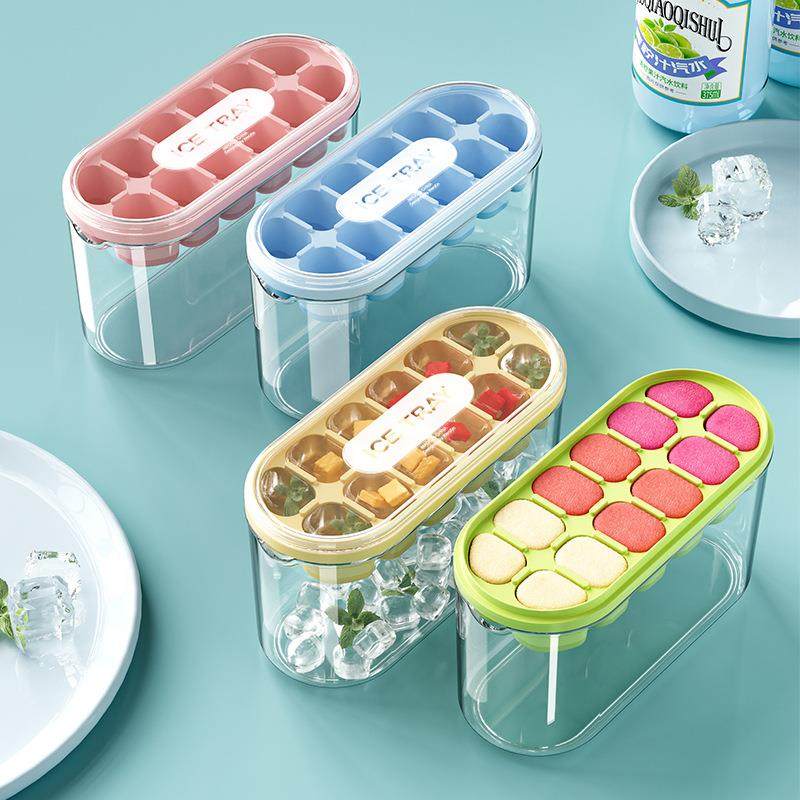 冰块带盖大容量易脱冰格家用储冰制冰盒带盖可储冰冰箱冻冰块神器,厨房/烹饪用具,冰格/制冰袋,淘宝优惠券,粉丝福利购,淘宝优惠卷