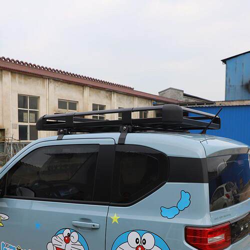 五菱宏光mini 马卡龙 EV 长安糯玉米汽车车顶行李架车顶框筐改装