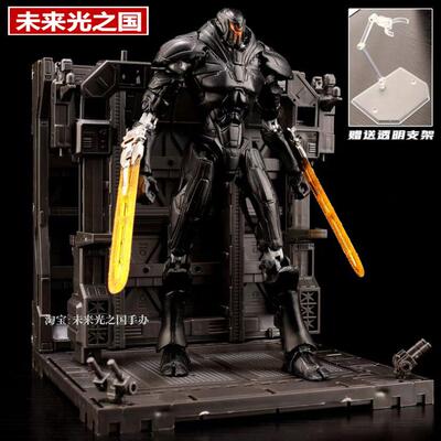 环太平洋狂怒黑曜石机甲复仇流浪者模型儿童关节可动手办玩具礼物