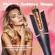 卷发棒防烫护发懒人干湿两用深u型全自动卷发器22mm批发