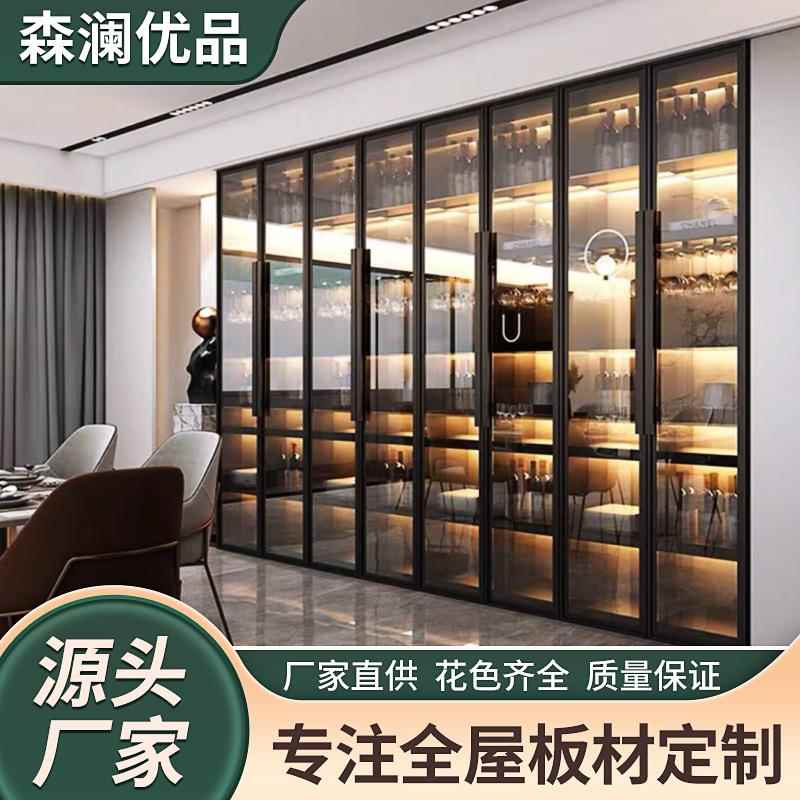 北京厂家定制玻璃门酒柜玻璃门酒客厅酒柜酒窖玻璃门酒红酒店用展