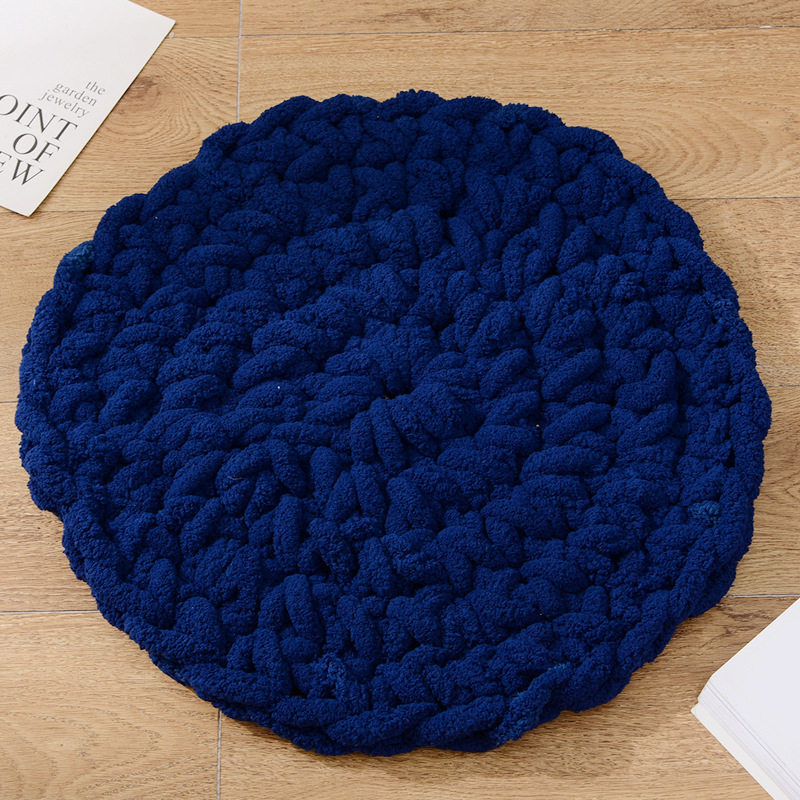 手指围巾猫尾线冰岛超粗冰条冰岛珊瑚绒毛线团手工毛毯编织diy