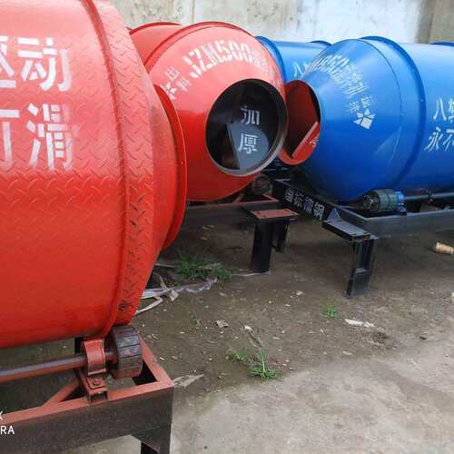 多用途物料掺料搅拌一体机 JM500加水搅拌移动式混合搅拌机
