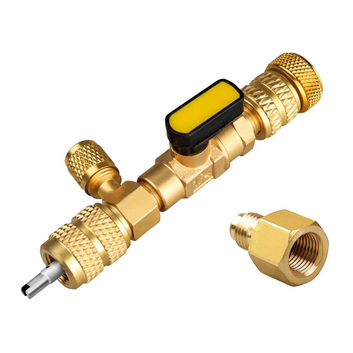 厂家直销R12 R32 HVAC系统用R410A R22阀芯拆卸器安装工具带1/4和