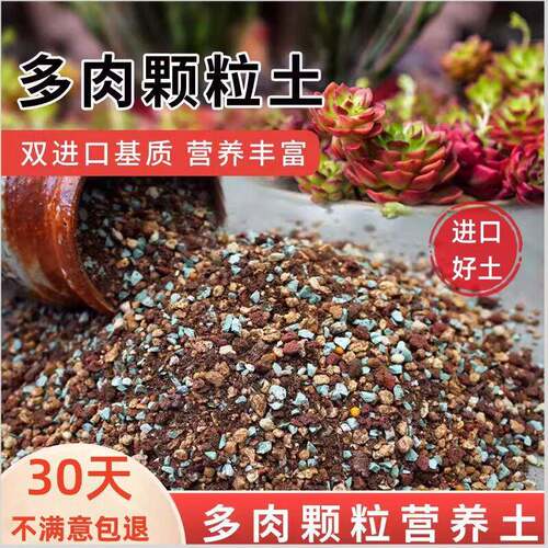 多肉专用颗粒土营养土种植土多肉盆栽花卉育苗泥炭植物花土珍珠岩