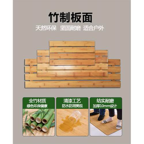 制现货花创店三层置物鲜花展示地架竹花架家用阳台绿植架意烤肉店
