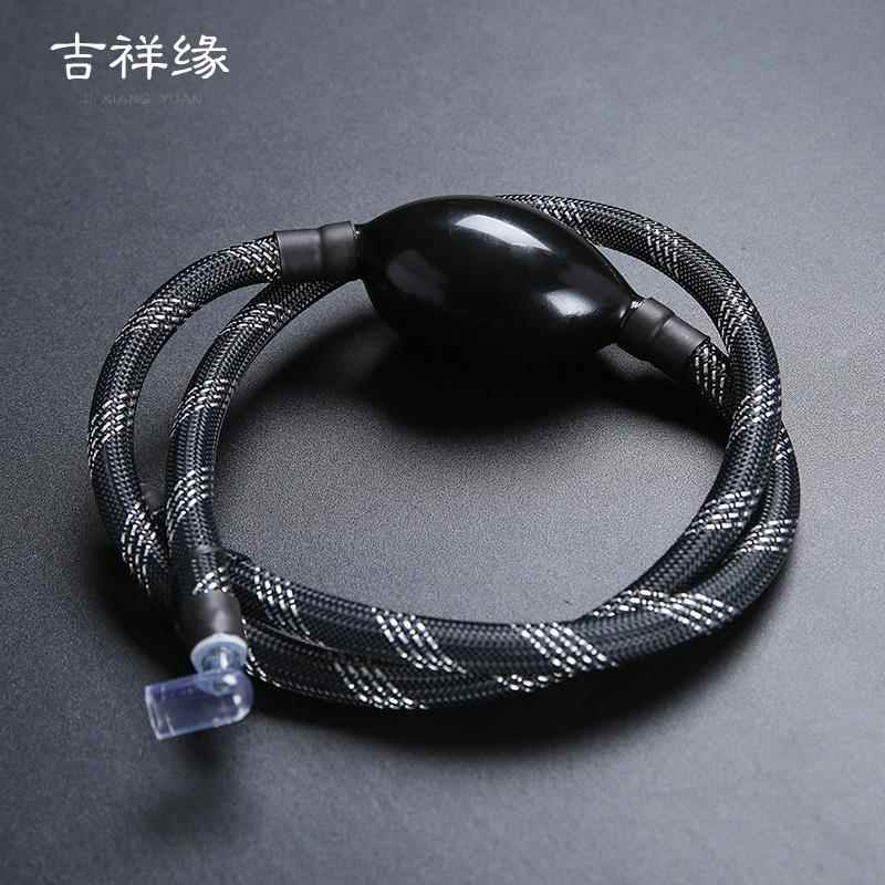 【天猫正品】茶盘排水管带吸水球 功夫茶具配件茶台茶几下水管茶