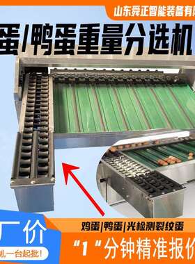 鸡蛋拣鸭蛋级机分全自动蛋类分大品小蛋电子分机鸡蛋JAA重量分选