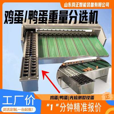 鸡蛋鸭分级机全自动类大小蛋品分电子分拣UHP蛋机鸡蛋蛋重量分选