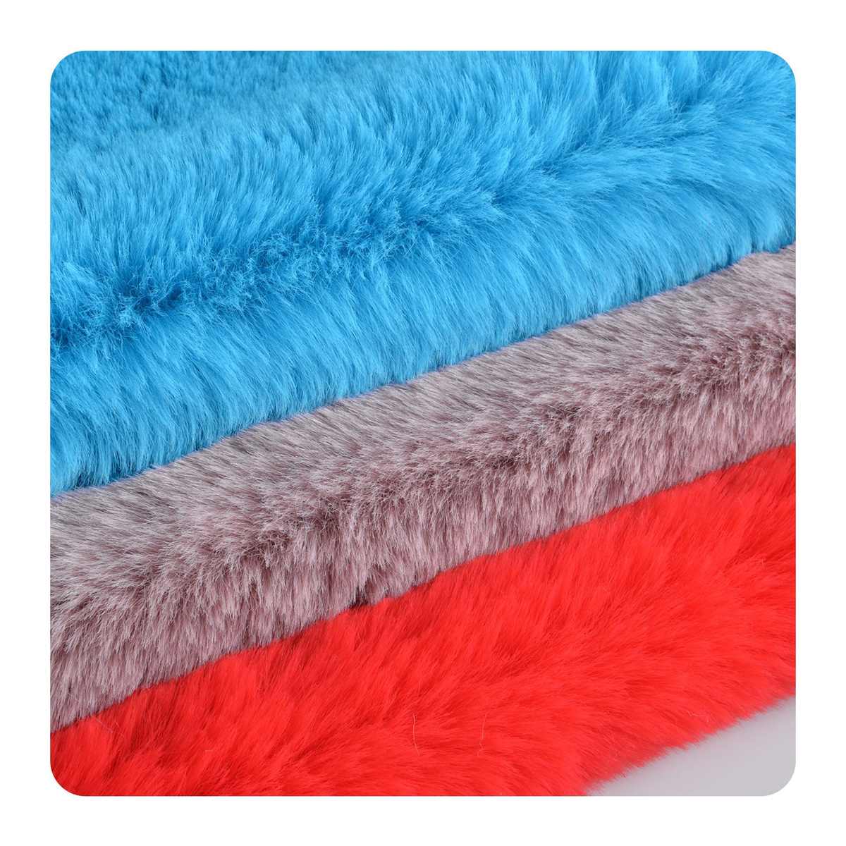 20毛大兔毛 1500克兔毛20mm仿兔毛獭兔毛服装毛领毛绒面料