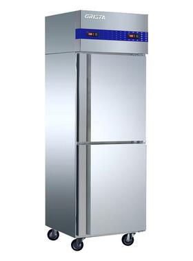 格林斯达E款冷柜冷藏柜Q500E2商用不锈钢冰柜保鲜冷藏锁鲜