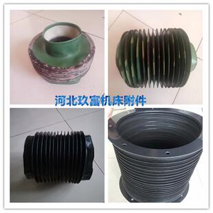 圆形丝杠油气缸伸缩式风琴防尘罩塔式管光轴波纹管螺旋缝合保护套