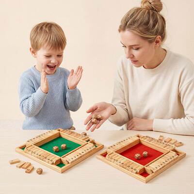 DOWMOO Fun Number Flipping Game - Features a sleek double-si