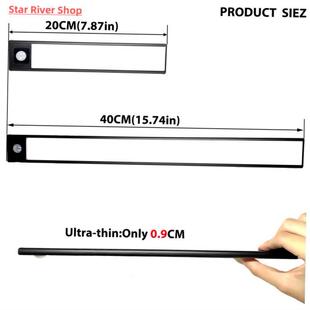 Under Led Cabinet Motion nigh Night Sensor Light
