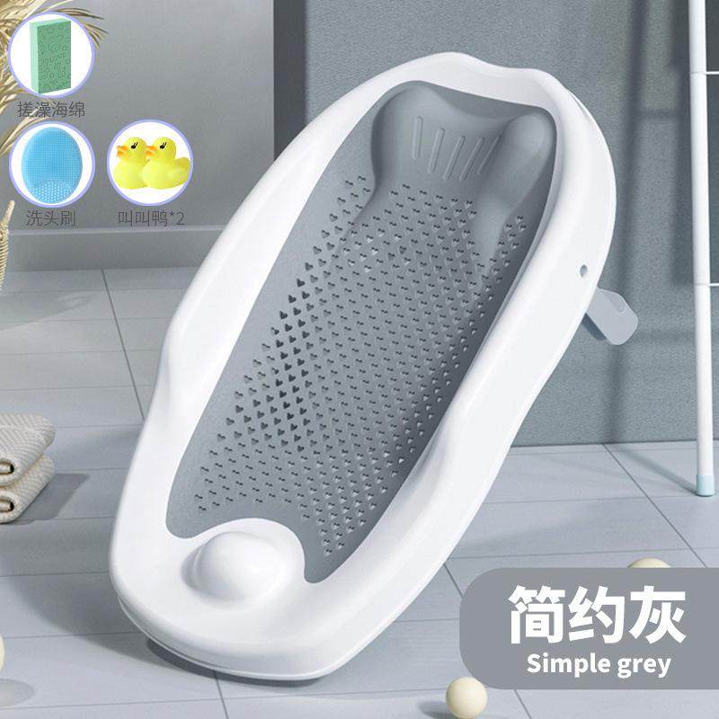 浴托折叠浴盆婴儿洗澡浴托新生儿保护脊椎可躺通用洗澡神器硅胶,婴童用品,浴网/浴兜/浴架/浴托,淘宝优惠券,粉丝福利购,淘宝优惠卷