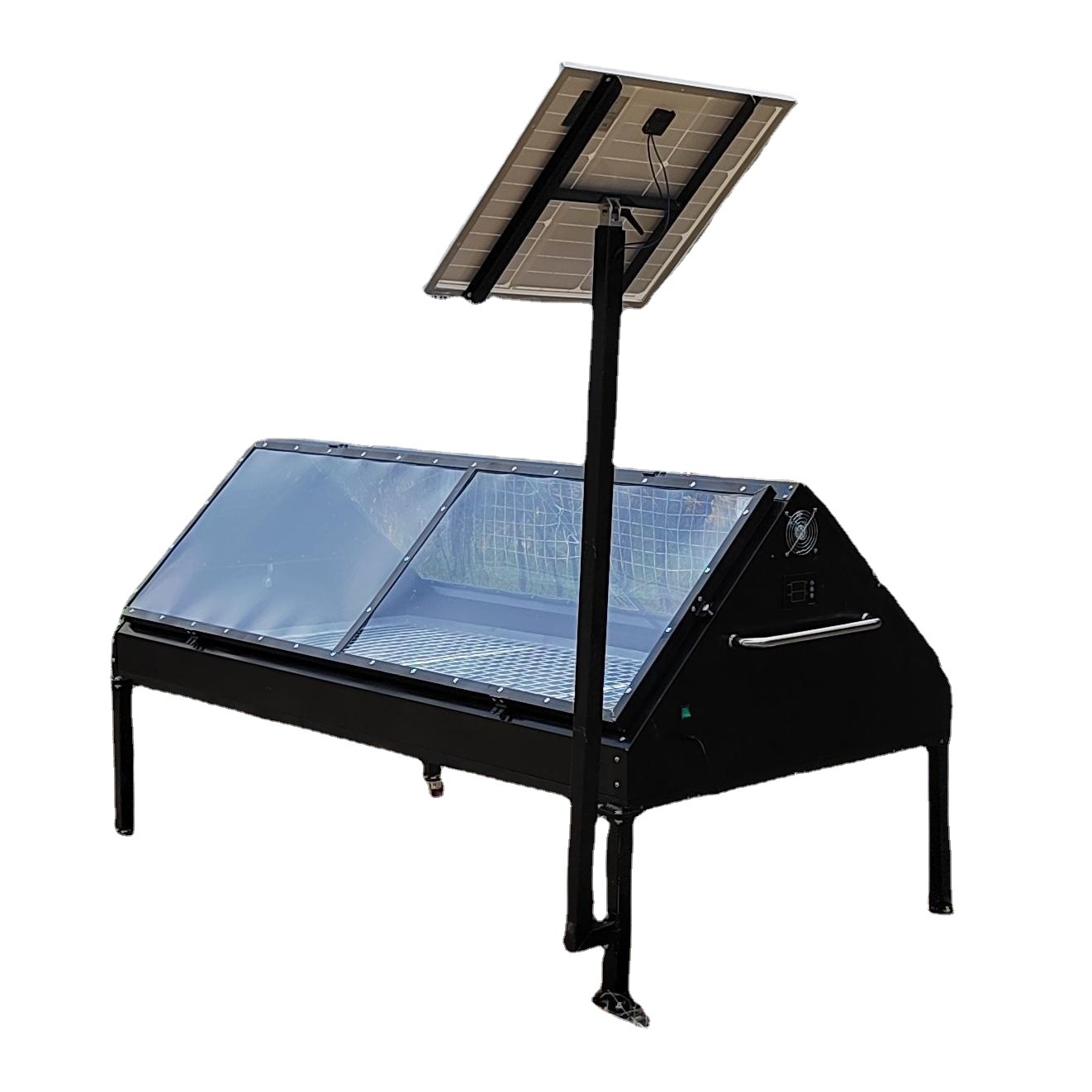 20移动太阳能烘干机箱式数显温湿度控制蔬菜水果海鲜鱼肉粮食