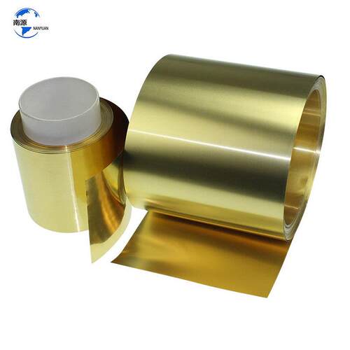 黄铜带H62/H65薄铜带铜片铜箔冲压铜片0.05mm-8.0mm黄铜片