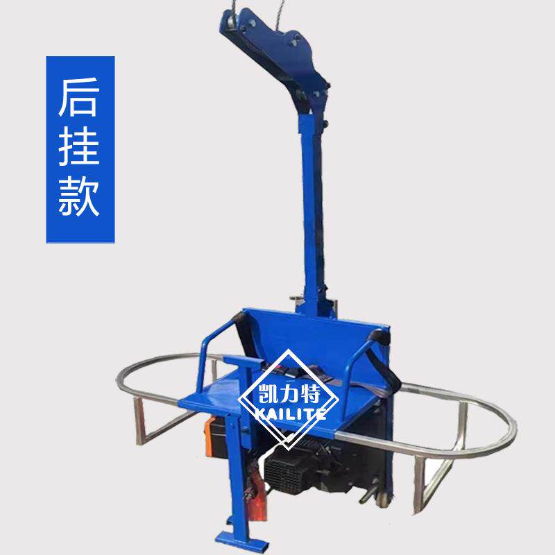 高空作业利器220/80电动单人吊篮空调落水管安装外墙作业