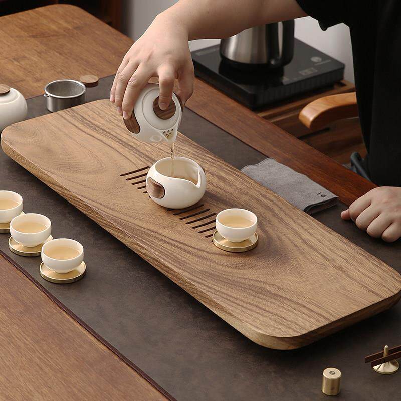 一条黑桃茶盘实木家用简套约日式茶CCP0001海夫茶具组排水小功茶
