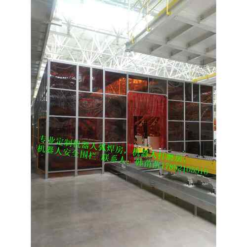 机械设备防护罩/全封闭除尘房/铝型材框架打磨房
