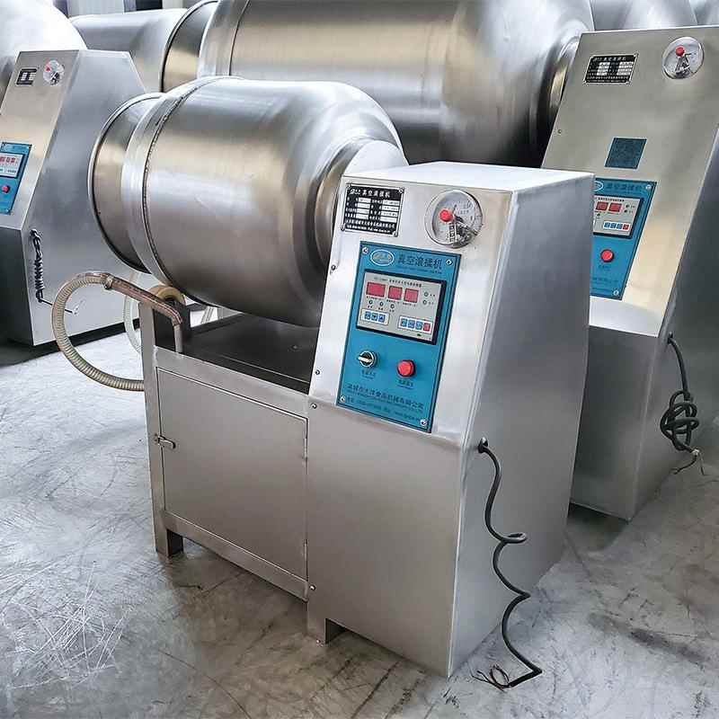 鸡空腿肉腌制滚滚揉机真式不锈餐钢材质厅食堂均可QRO黑胡椒牛肉