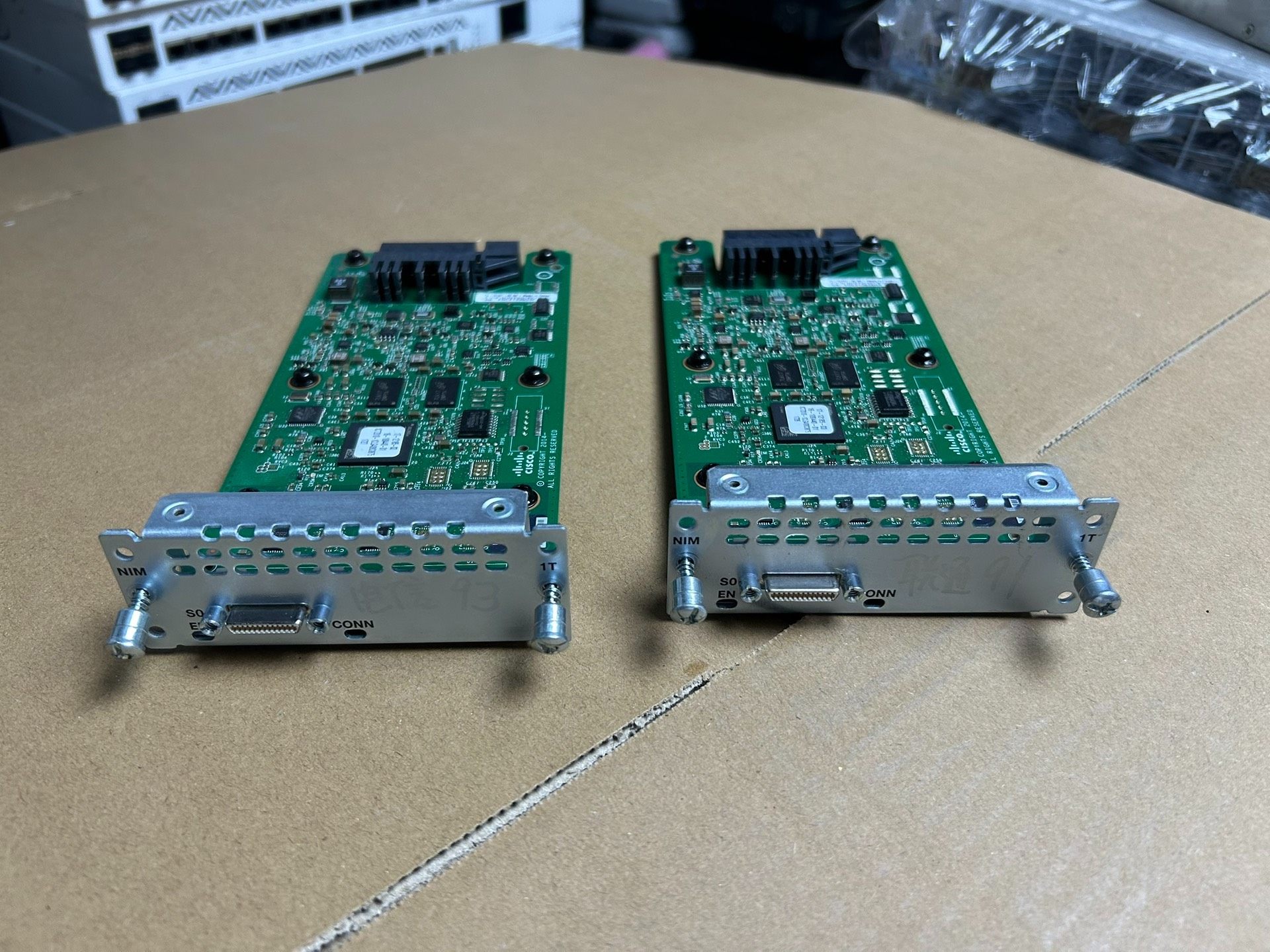 思科Cisco  NIM-1T   拆机模块