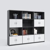 办ABT公件柜木质背书柜板式 资档案柜料室景文文件柜子组合高柜