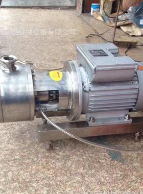 不锈钢电动乳化泵混合分散泵配料均质机管式超高速泵食品级