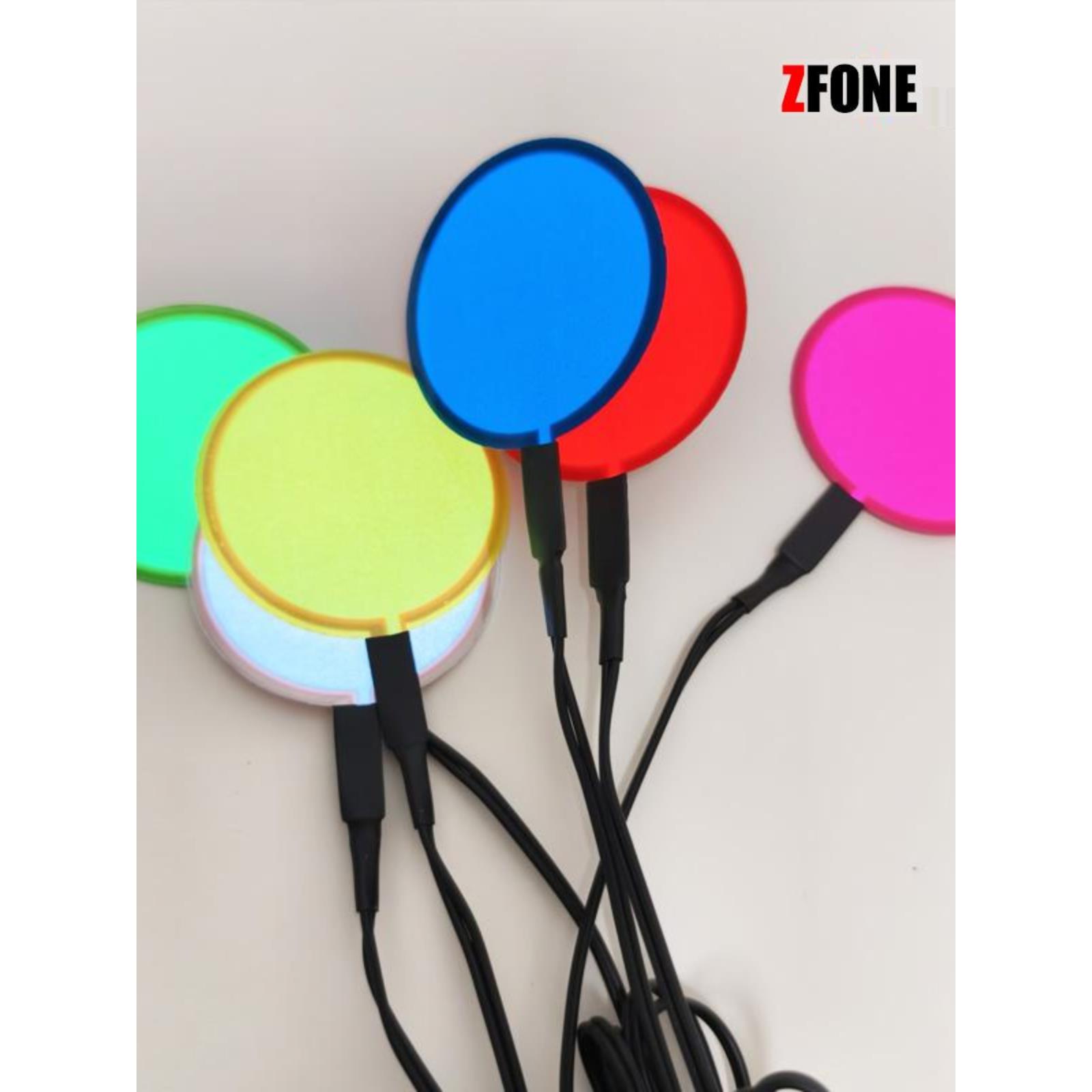 圆形LED冷光片发光片超薄发光板电池款冷光灯片柔性异形定制灯板