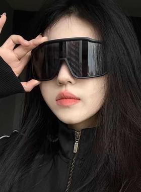 太阳镜复古黑色骑行防风太阳眼镜