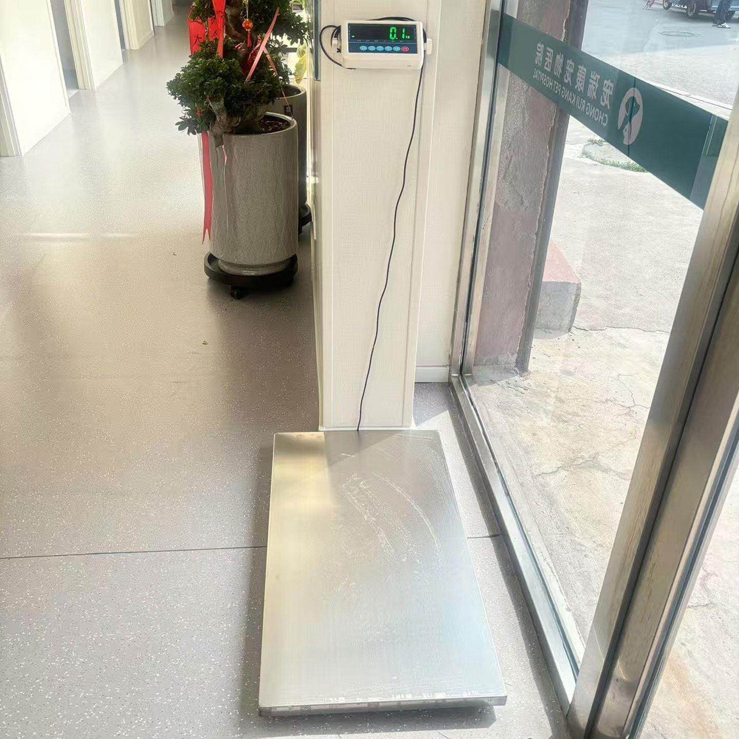宠物店电子体重计医院诊所养殖场美容健康称动物无线 线蓝牙地磅