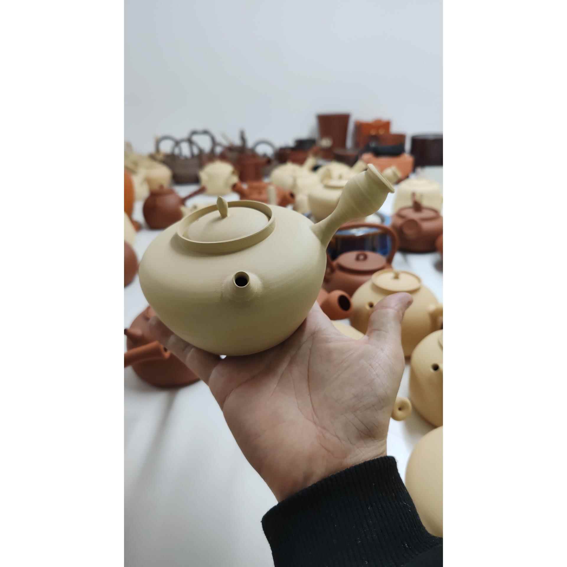 水木老师全手工砂挑壶水木砂铫壶潮州手拉砂铫超薄煮茶水玉书煨