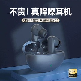 2024蓝牙耳机，真无线入耳式降噪游戏电竞适用索尼小米苹果