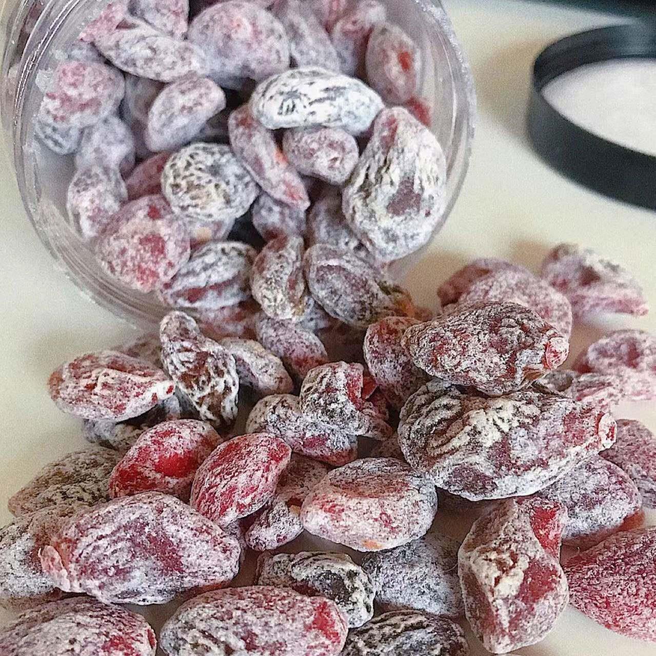 从前慢云南软籽话梅云南特产话梅干话梅干果脯蜜饯零食250gx2瓶