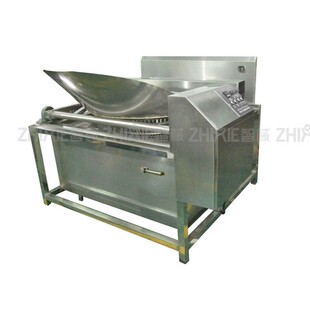 用油炸炉LNE大型后设备自动膨化厨机电加热炸机焯商油水机