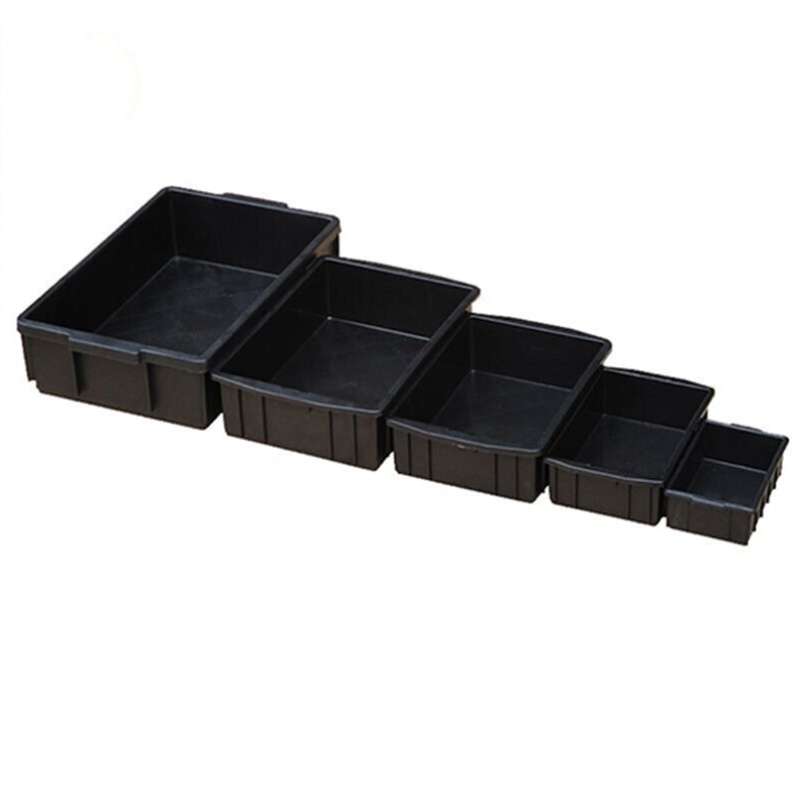 加厚箱个盒**装黑色250箱270艾零件周转27mm10塑科堡口平物料