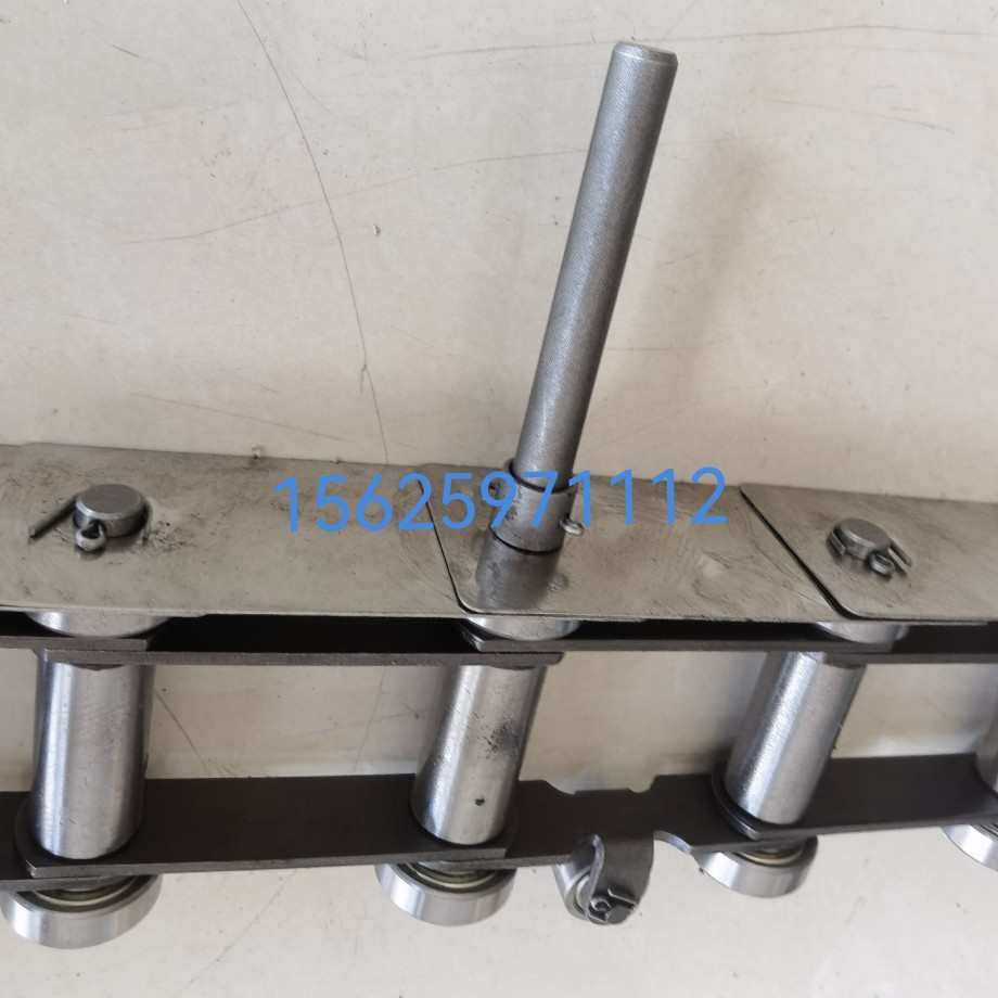 101.6输送链条大节距喷涂喷漆链条导轨涂装链条配件加宽喷涂链条