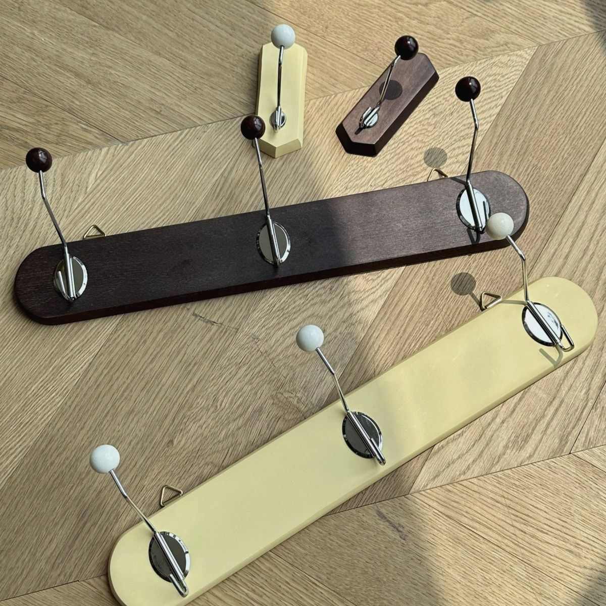 ins中古榉木挂钩服装店试衣间入户玄关墙面挂衣钩更衣室挂衣架